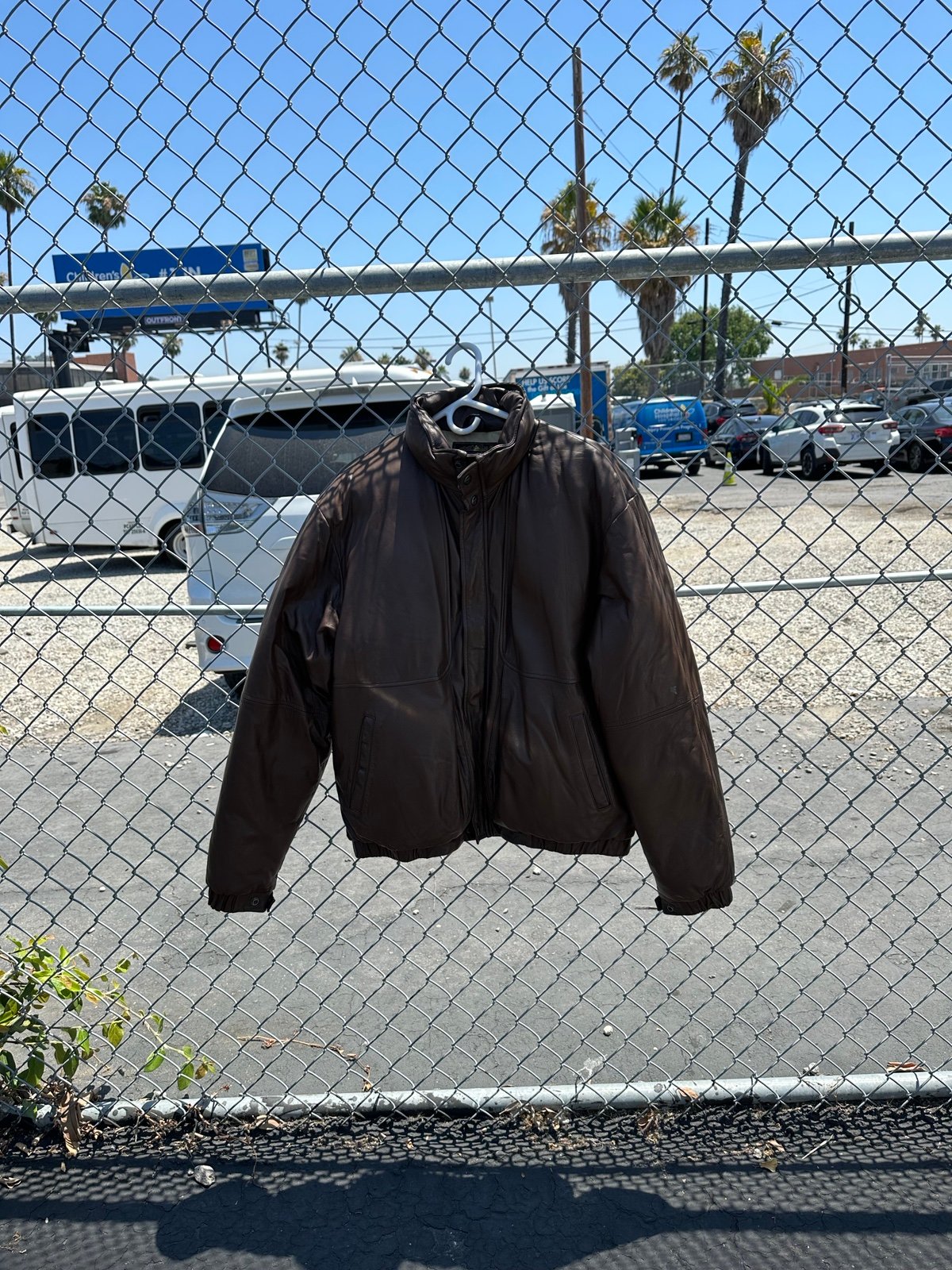 Eddie Bauer leather jacket