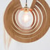 Wood Pendant Light | Ceiling Light Fixture | Modern Wood Chandelier | Mid