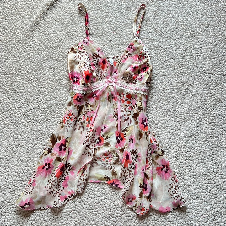 Sheer babydoll cami top - George