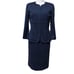 Brand new MissAshida suit one-piece dress, no collar, navy blue.