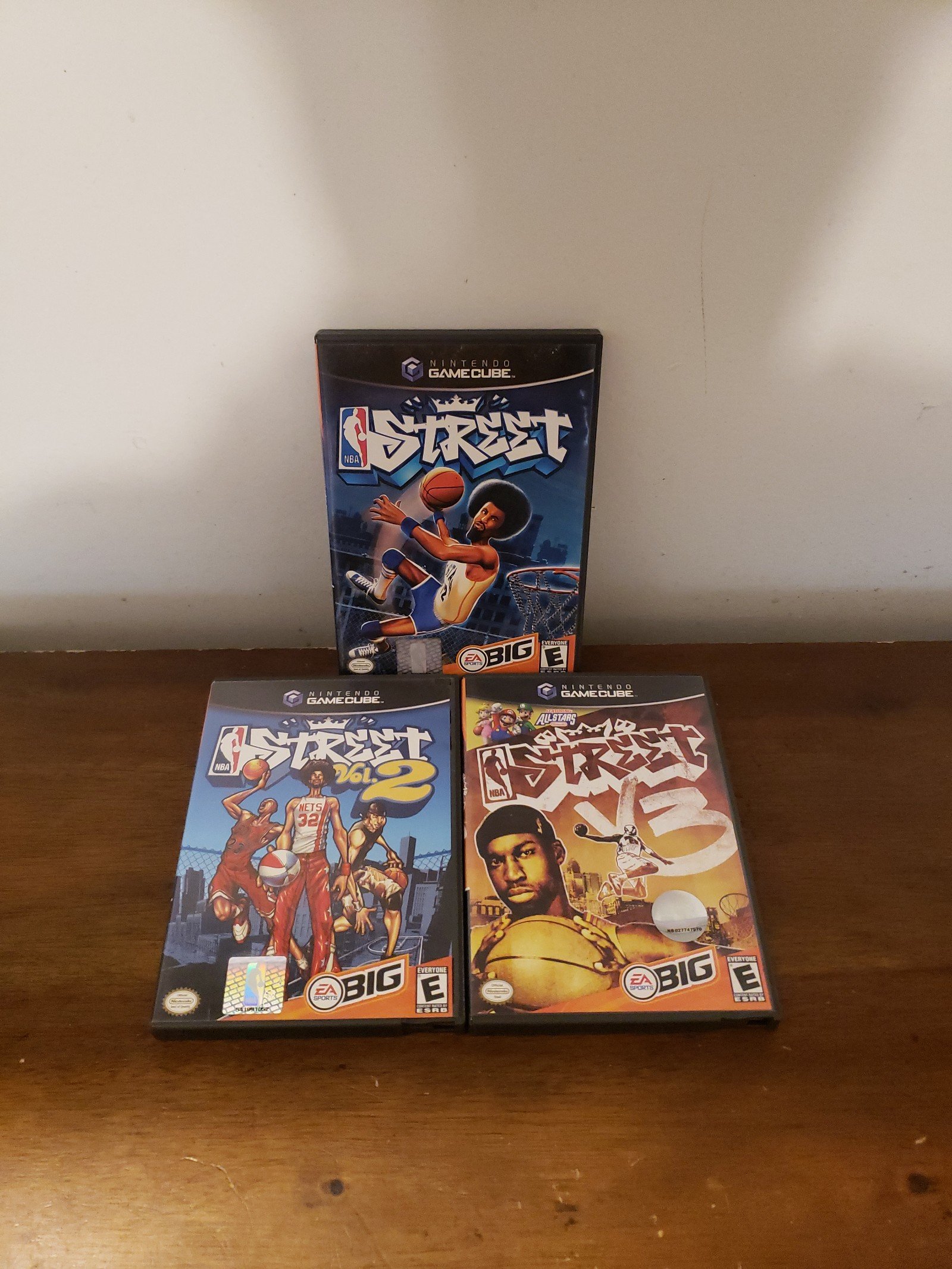 NBA Street 1, 2 and 3 (TRILOGY) for Nintendo GameCube