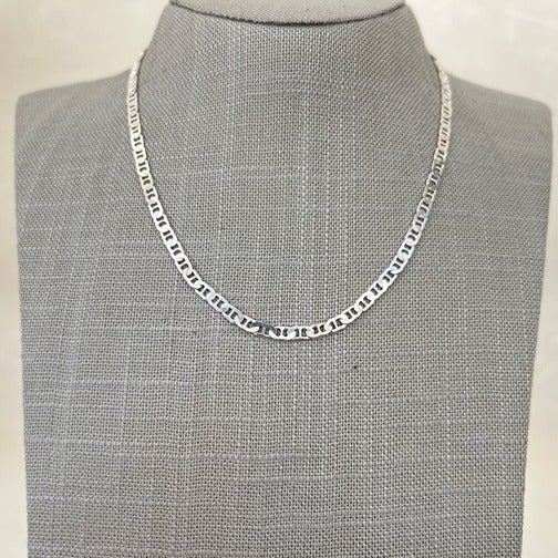 Sterling Silver 15 5/8 Mariner Necklace SN-3124