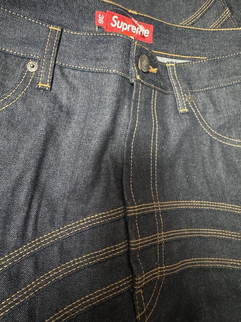 Supreme S Logo Rigid Baggy Jean