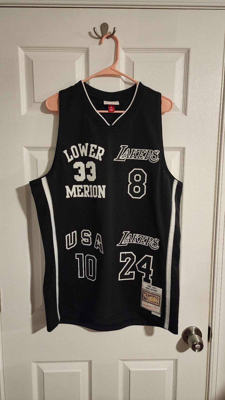 Kobe Bryant Mitchell & Ness Jersey 1992/2016 Swingman Jersey Rare Sz Large