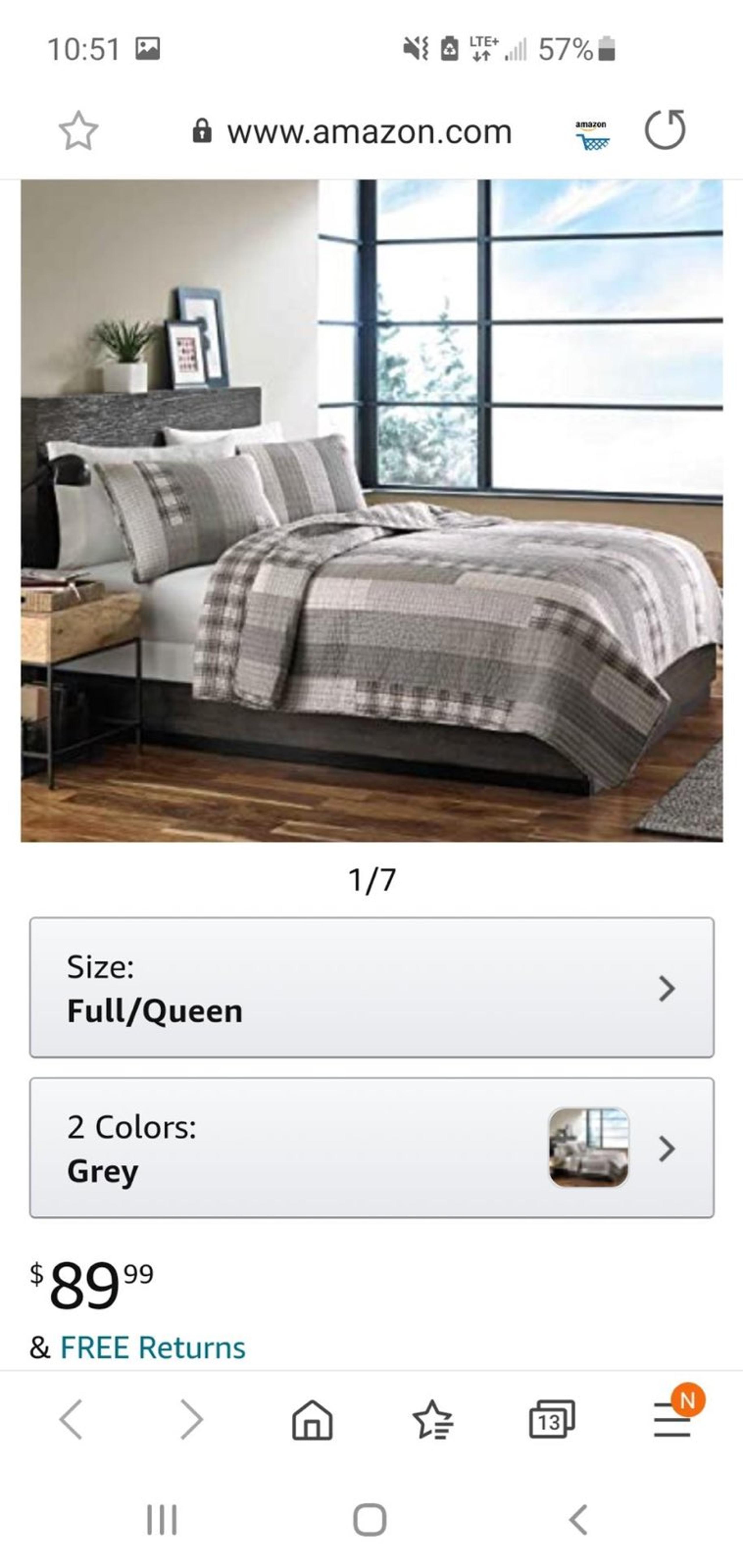 Eddie bauer duvet set