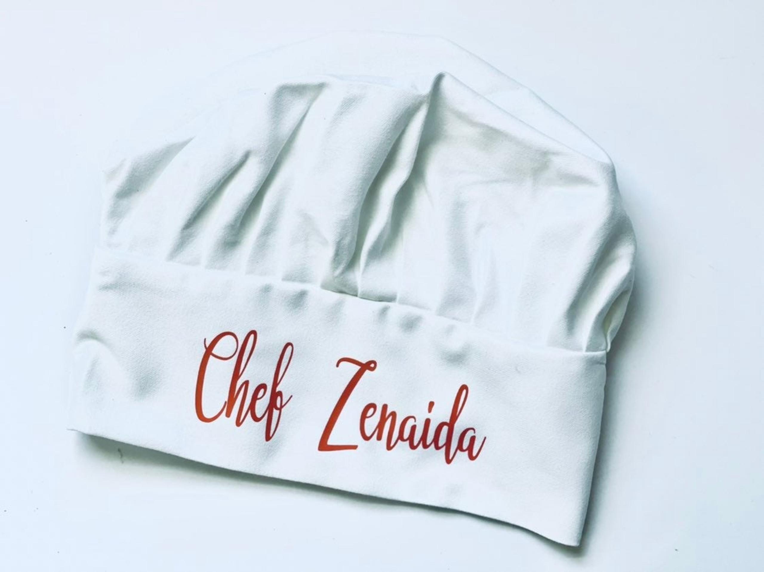 Personalized Chef Hat