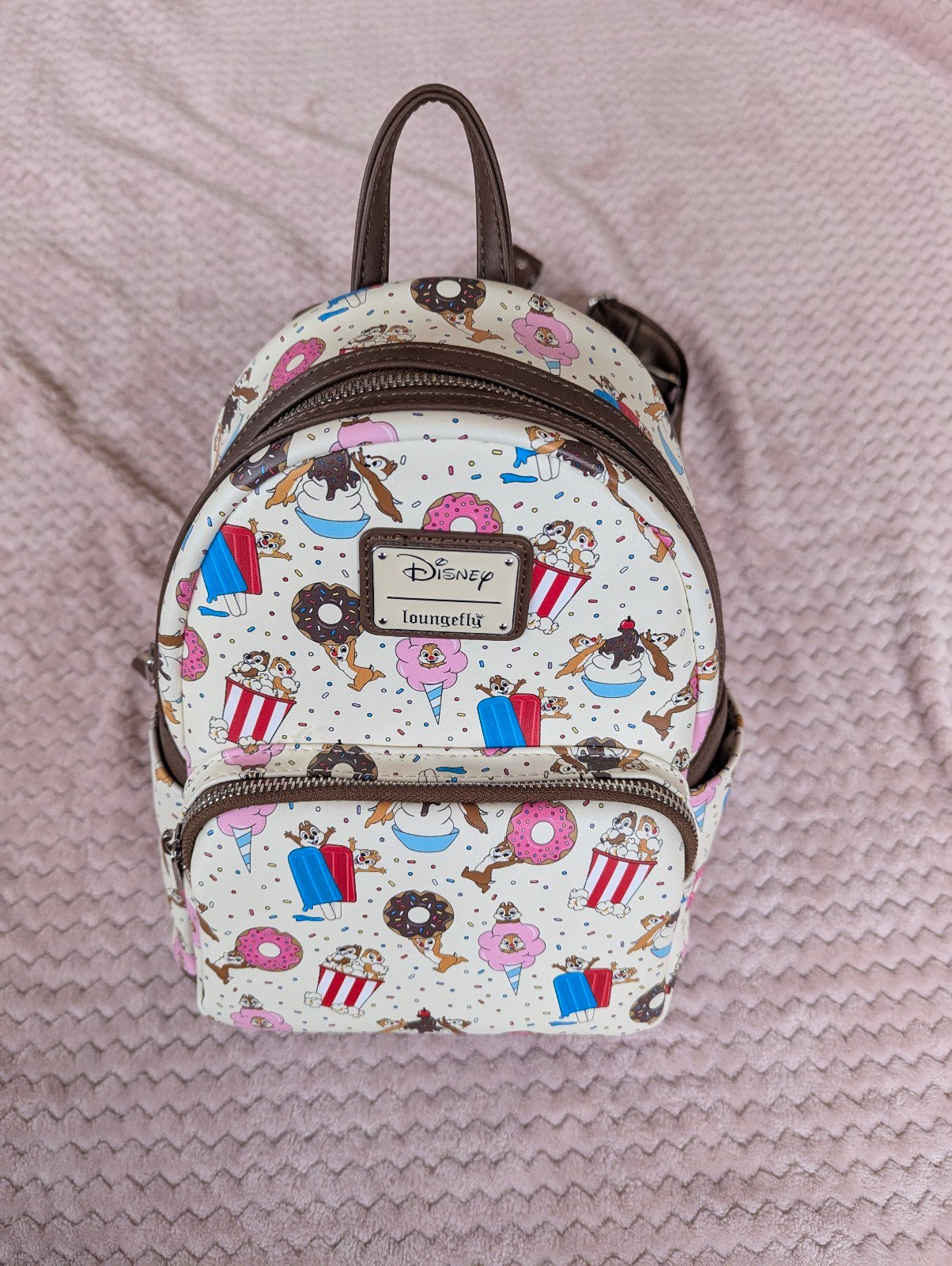 Loungefly Disney Chip and Dale Snackies Mini Backpack