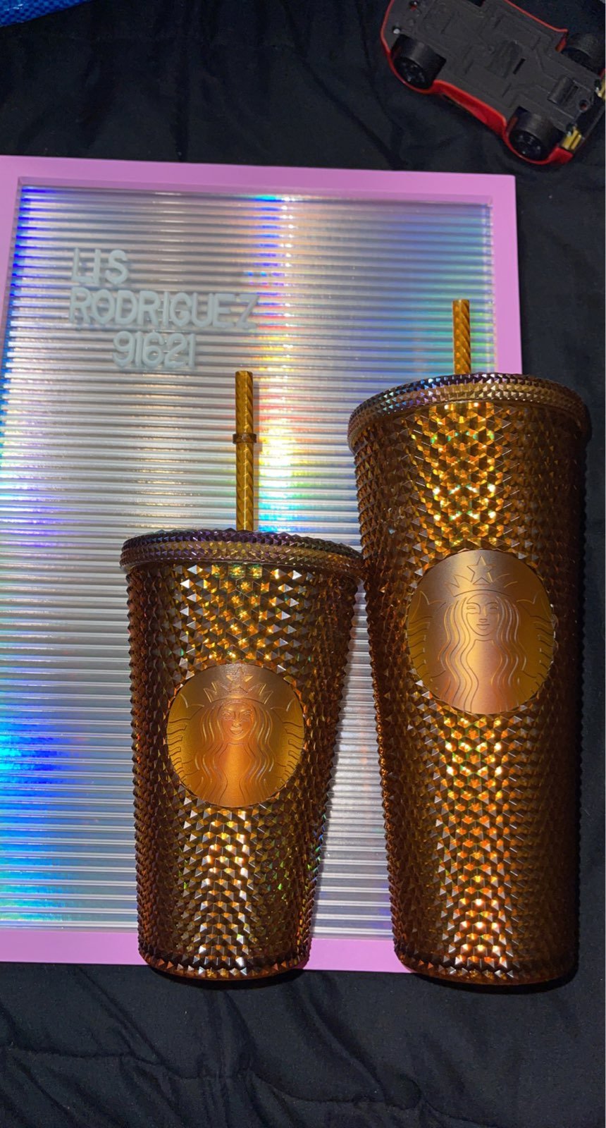 Starbucks honeycomb Set