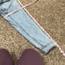 Sun + Stone Denim Jean Jacket Size Large Light Blue
