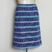 Tory Burch Tweed Striped Pencil Skirt