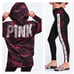 NWT VS PINK MEDIUM BLING SHERPA SET