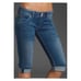 Hudson Jeans Malibu Capri Cuffed Denim Sz 25 Medium Washed