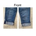 Hudson Jeans Malibu Capri Cuffed Denim Sz 25 Medium Washed