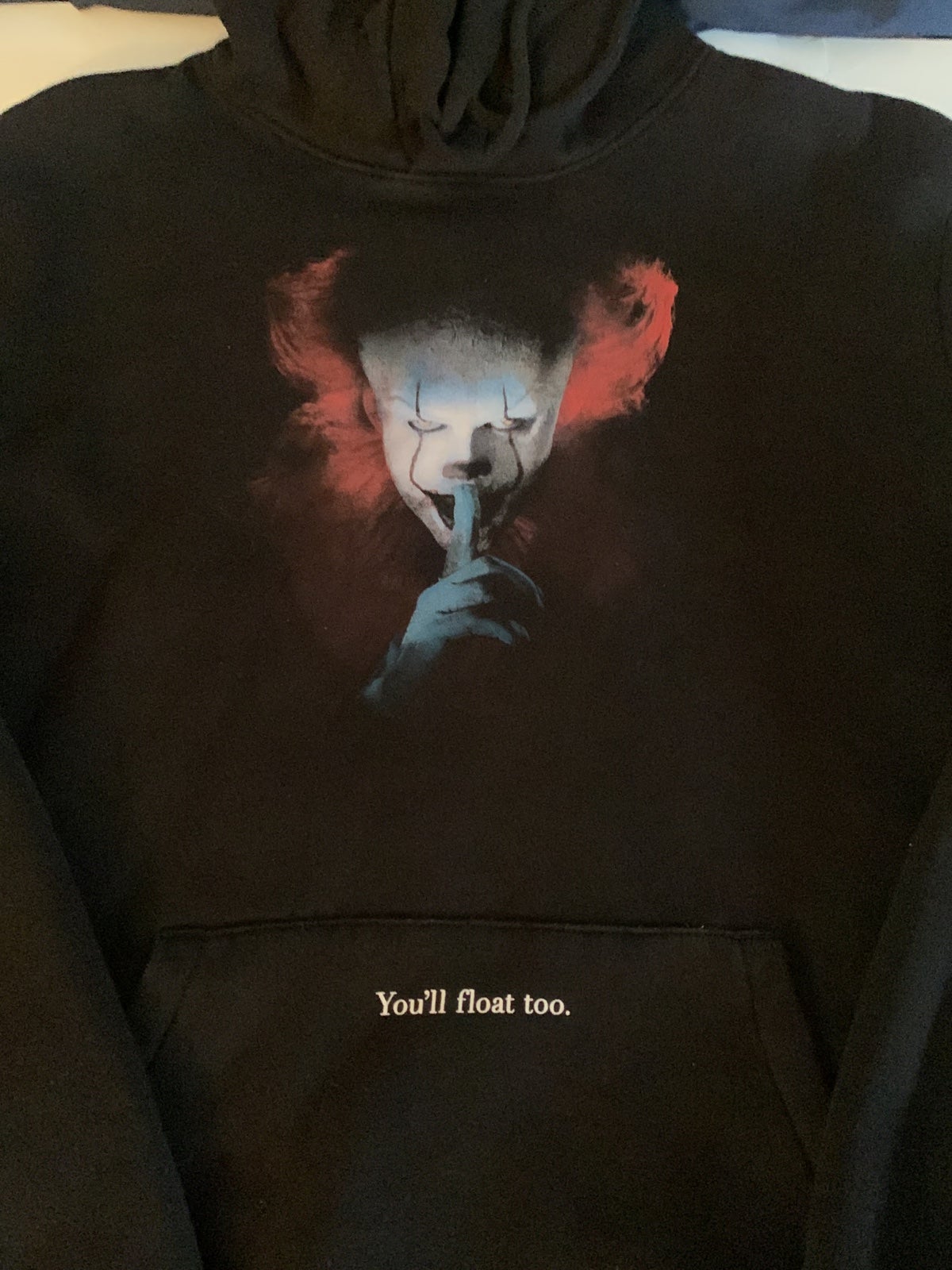 Stephen king IT pennywise clown you’ll float too hoodie