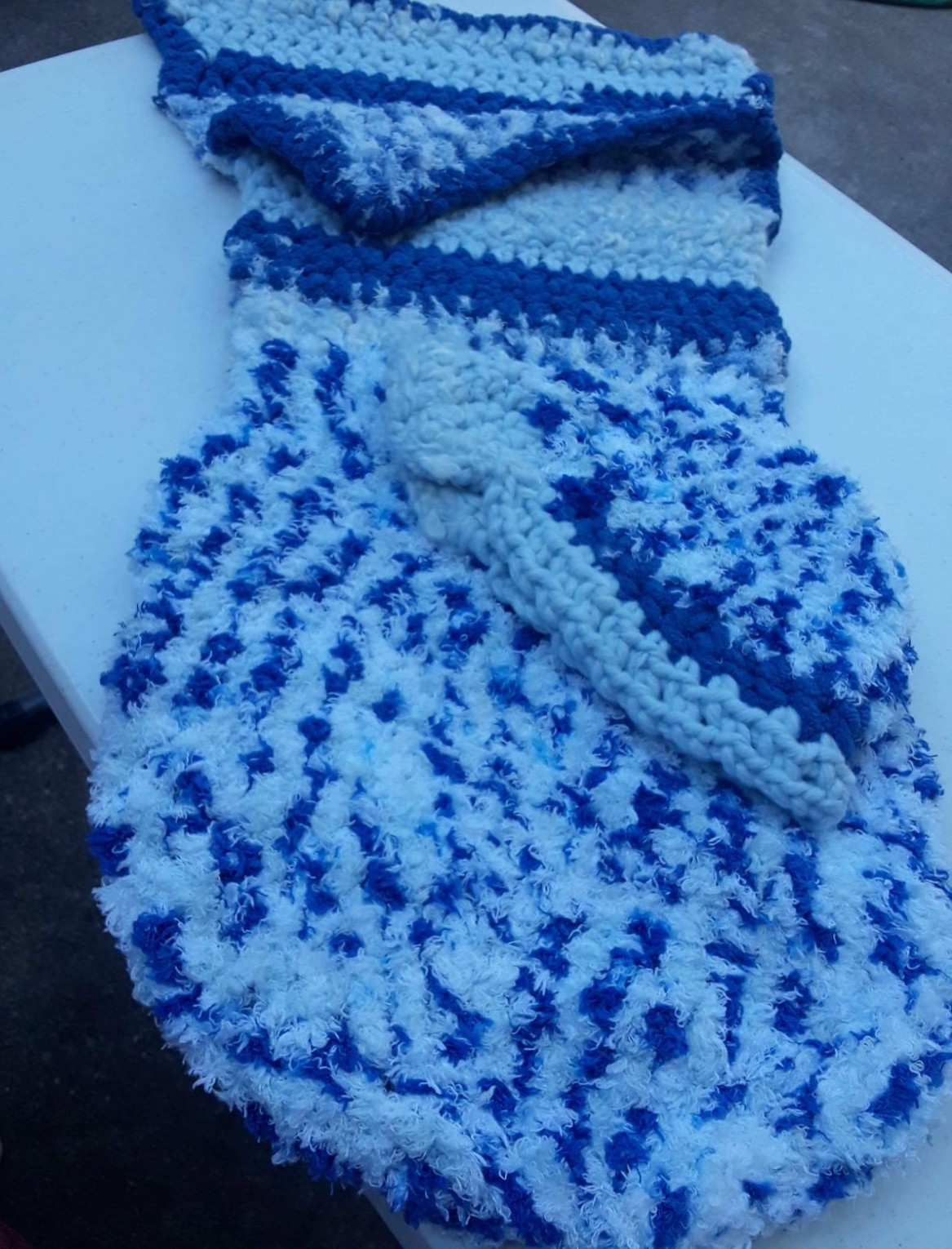 Soft Crochet Baby Cocoon