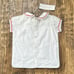 NWT Well Dressed Wolf Peter Pan Collar Red Piping 2T