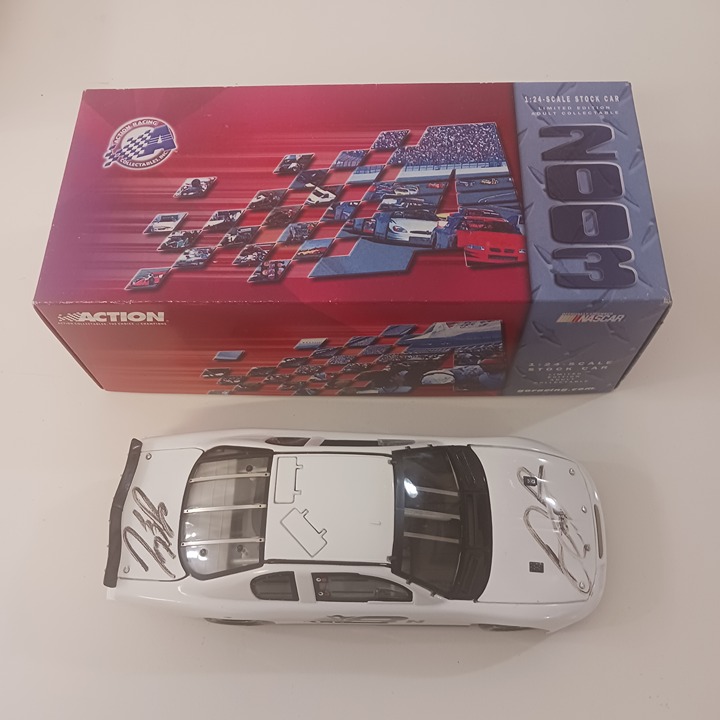 Dale Jr. Dual Signed 1/24 Diecast