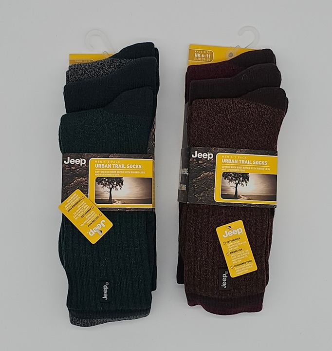 Jeep Urban Trail Socks (Brand New)