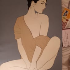 limited edition Patrick Nagel commemora