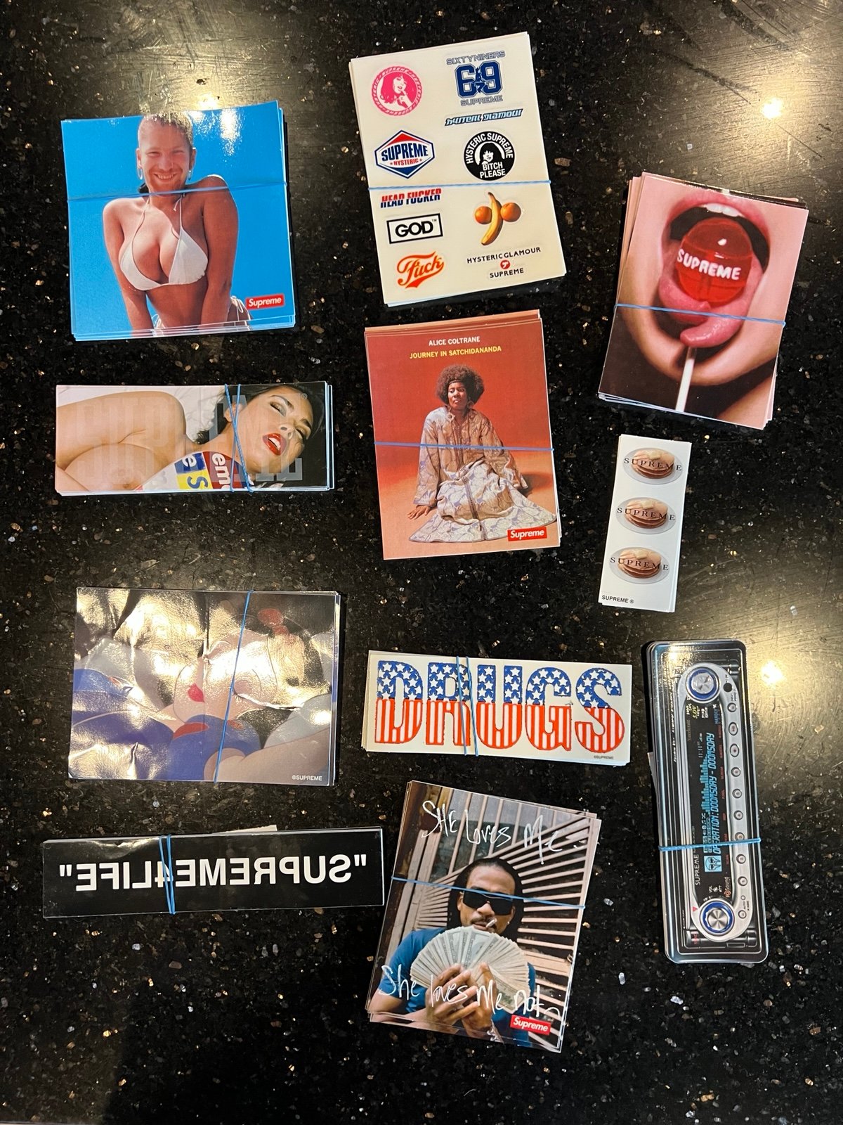 Supreme Stickers