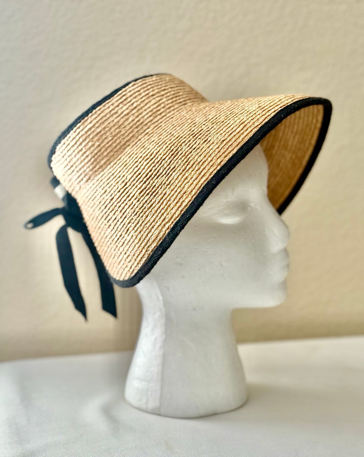 Helen Kaminski Mita Packable Raffia Visor