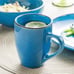16 Piece Dinnerware Sets for 4 - Modern Style Blue Dinnerware Kitchen Plate Set