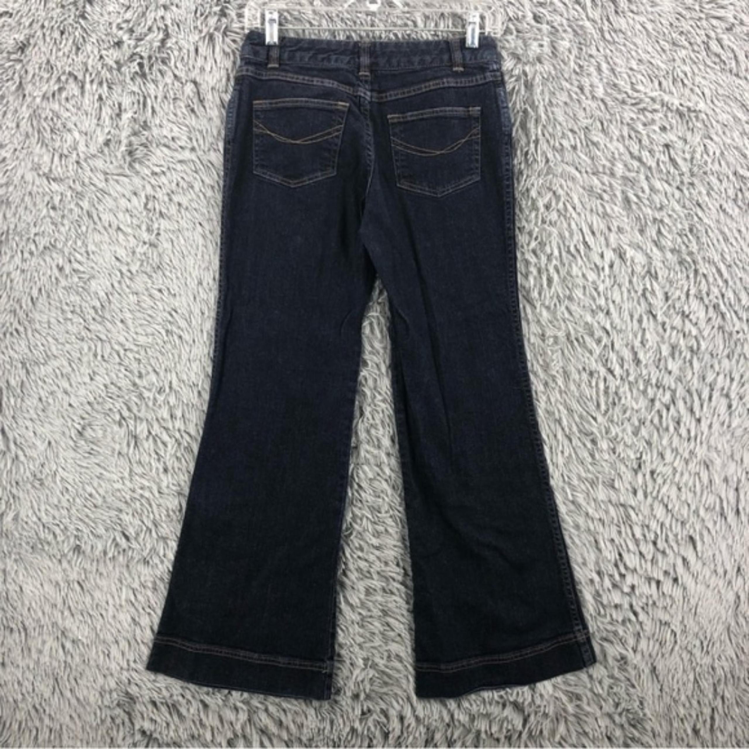 J. Jill Womens Size 4 Petite Flare Leg Jeans