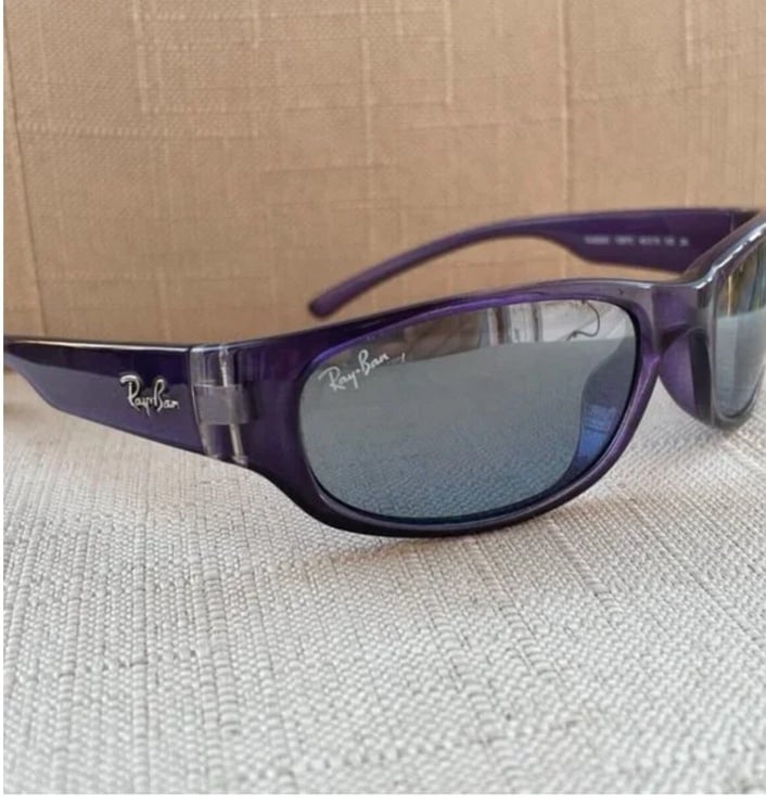 Kids purple ray ban sunglasses