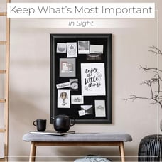 Stylish Large Black Cork Board
