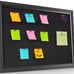 Stylish Large Black Cork Board