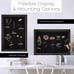 Stylish Large Black Cork Board