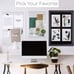 Stylish Large Black Cork Board