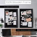 Stylish Large Black Cork Board