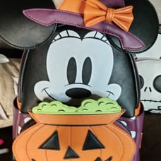 Minnie mouse witch loungefly backpack