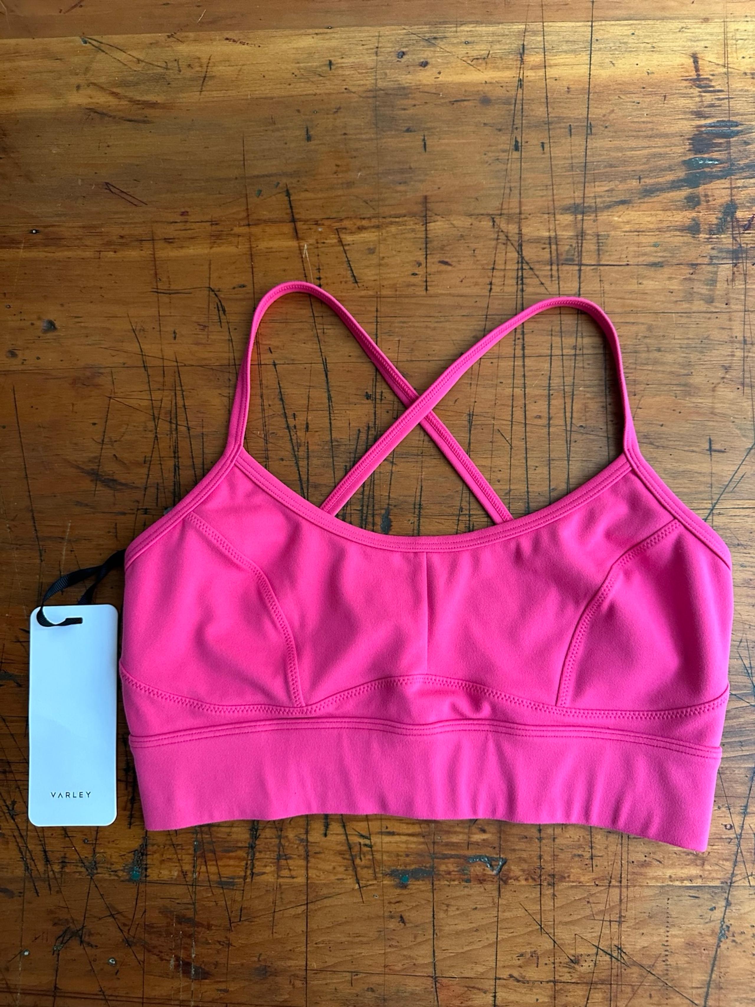 NEW Varley Hot Pink Women's Let's Move Irena Sports Bra