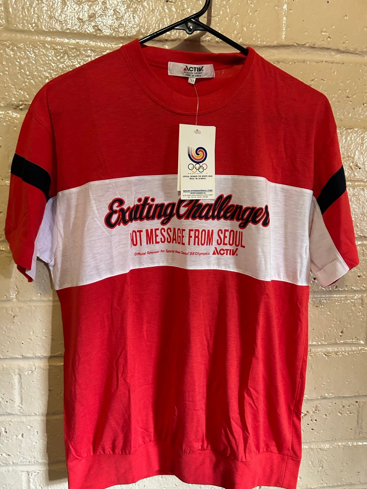 Vintage 1983’s Slooc Seoul 1988 Olympics T-shirt