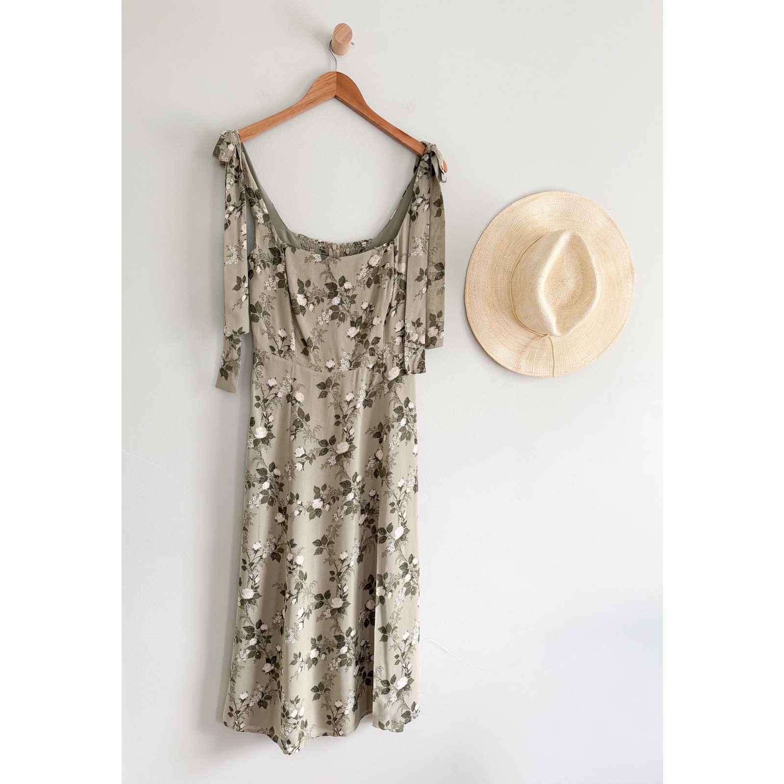 Reformation | Twilight Dress in Verde | Sz 6