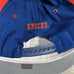 Vintage New Era New York Knicks Hat Snapback NEW NBA Blue Orange Wool Cap