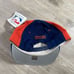 Vintage New Era New York Knicks Hat Snapback NEW NBA Blue Orange Wool Cap