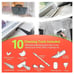 Pressurized Multi-Surface Steam Cleaner 10pcs Tools and Safety Lock