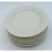 Vtg Tabletops Unlimited Fruit De Blanc Embossed Set Of Nine 7.5 Salad Plates