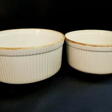 Apilco France a Feu 2PC Souffle Casserol