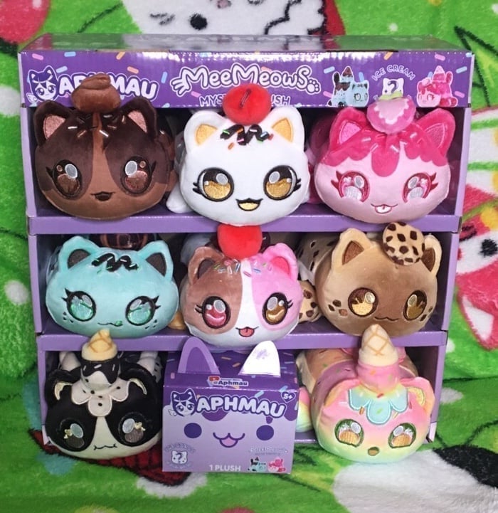 Aphmau MeeMeows Ice Cream Limited Edition 6" Full Set of 8 with Box