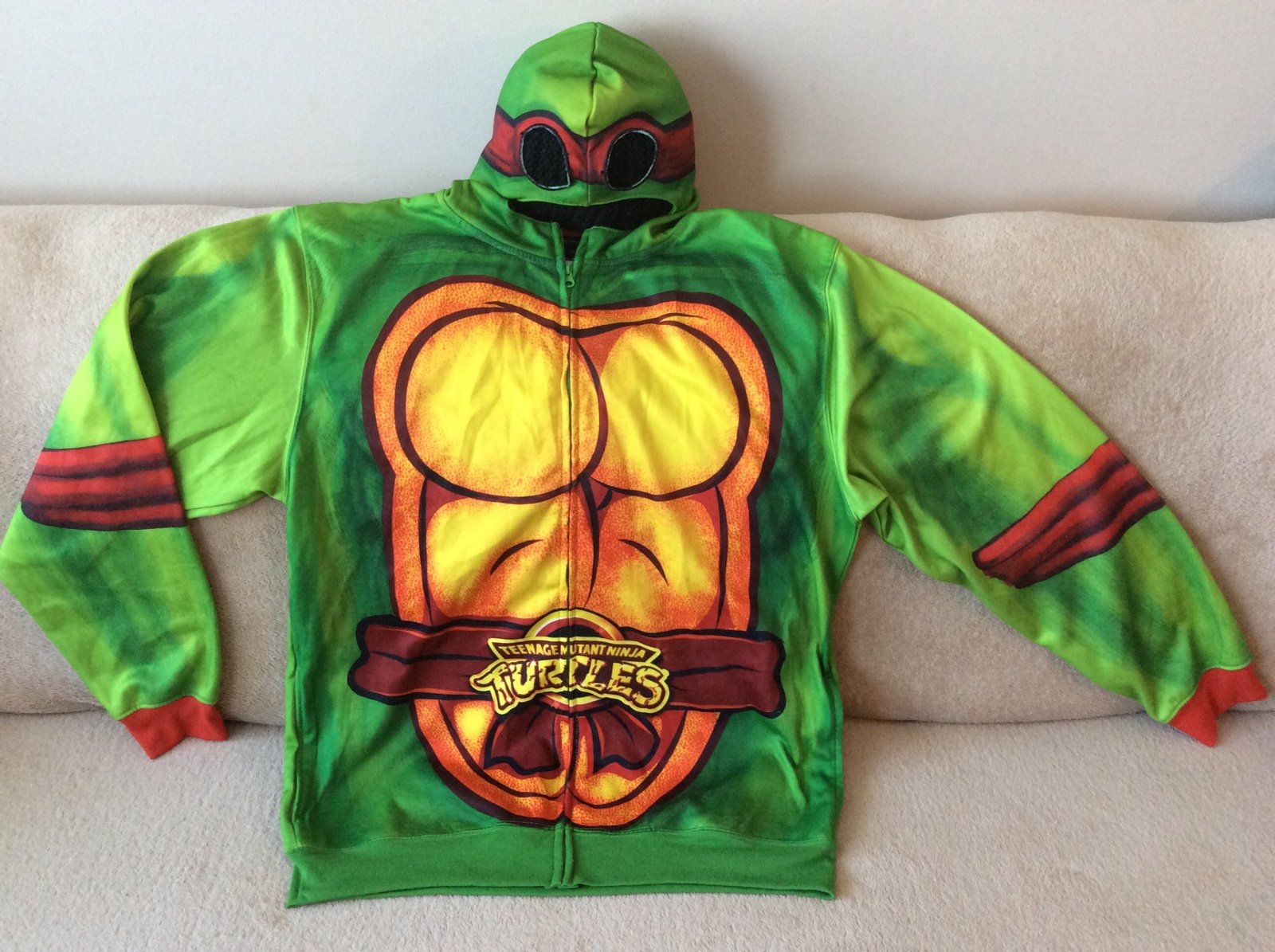 Ninja turtle zip up hoodie sale