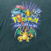 Rare Vintage Pokemon Nintendo Dated 1999 Youth Size Large 19x24 T-Shirt