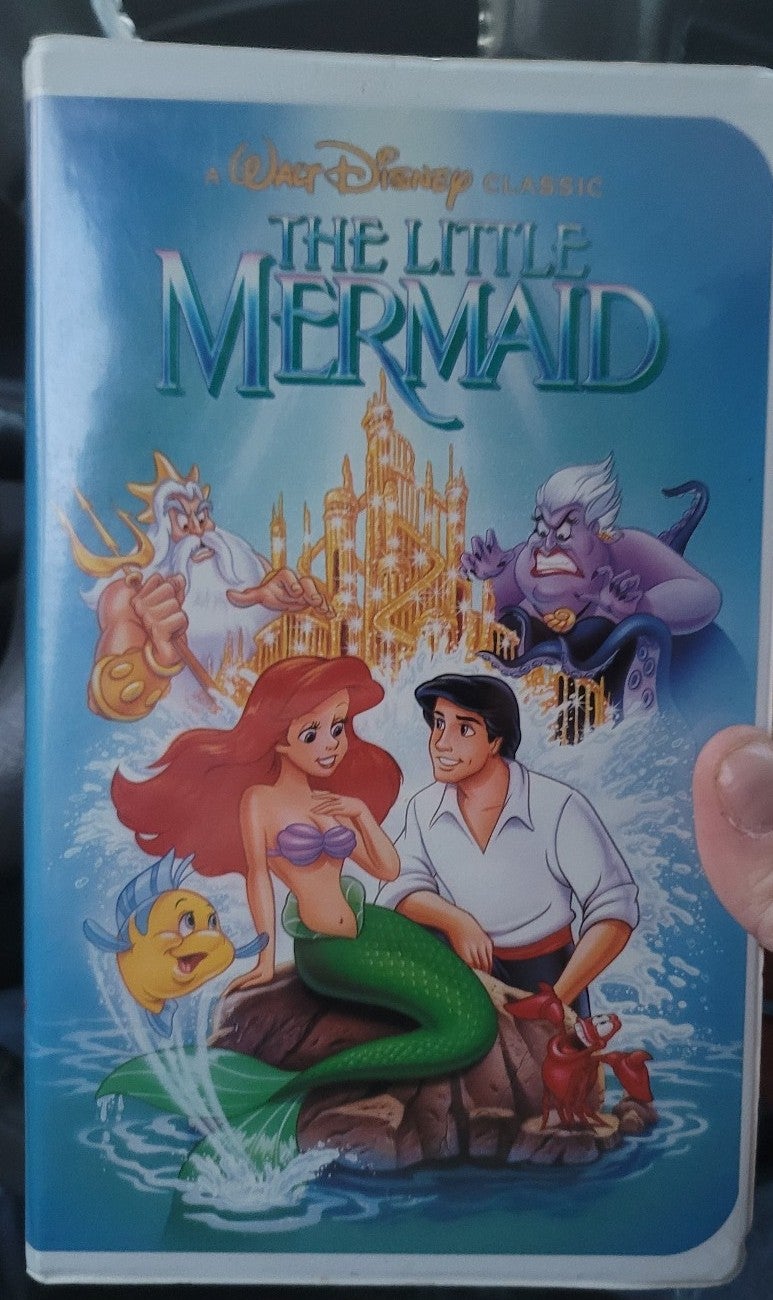 Disney The Little Mermaid VHS