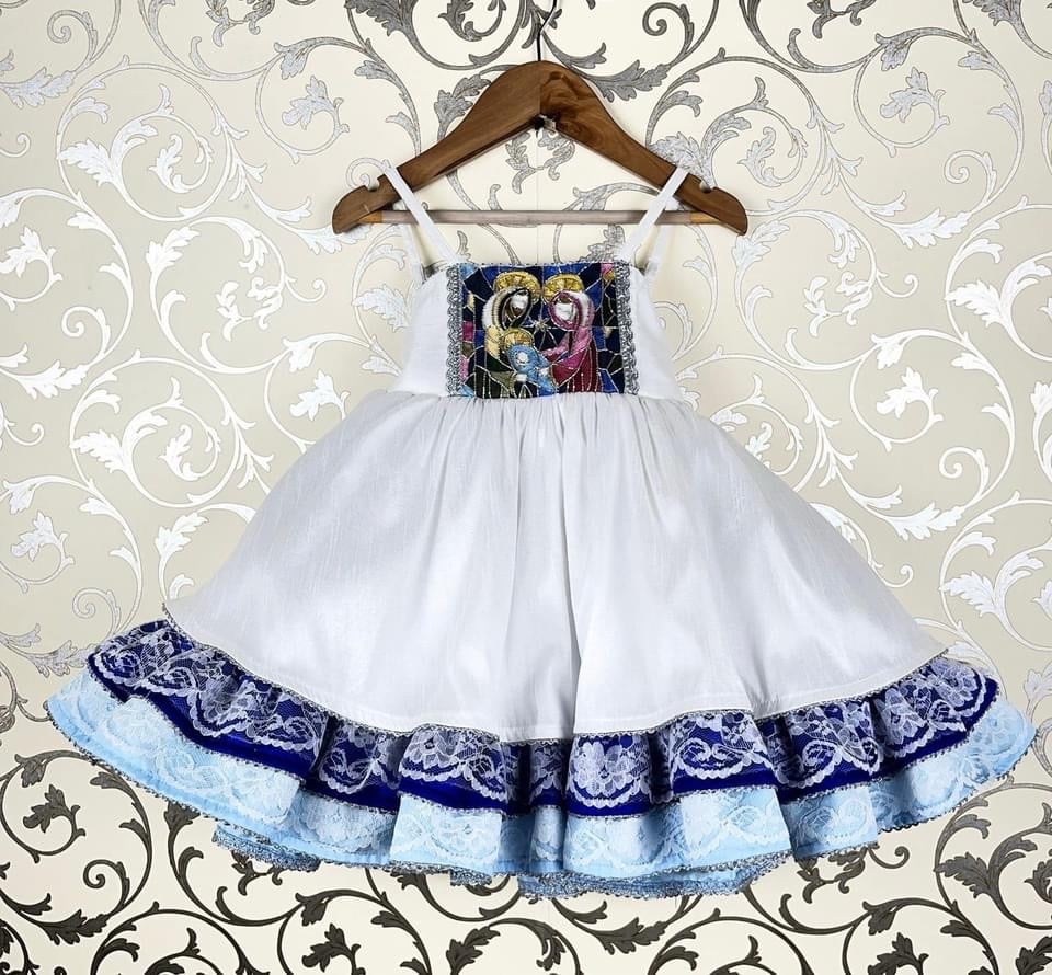 OhShana! Jesus Christmas Nativity Boutique Dress Size 4T Oh Shana