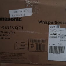 Whisper Choice FV-0511VQC1 Whisper'Dc 50/80/110 CFM Bathroom Exhaust Fan with