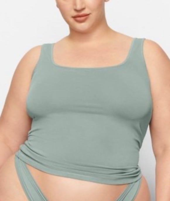 4X SKIMS Vintage Scoop Neck cotton Tank women’s