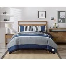 Nautica Comforter Set Cotton Reversible Bedding with Matching Shams, Home De